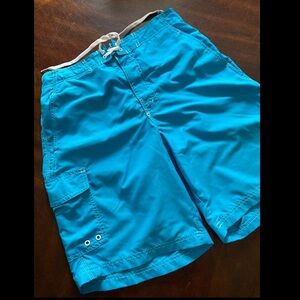 Joe Boxer Turquoise Blue Men's Swim Trunks